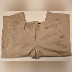 The Limited Women's Cassidy Fit Beige Capris ~ Size 10